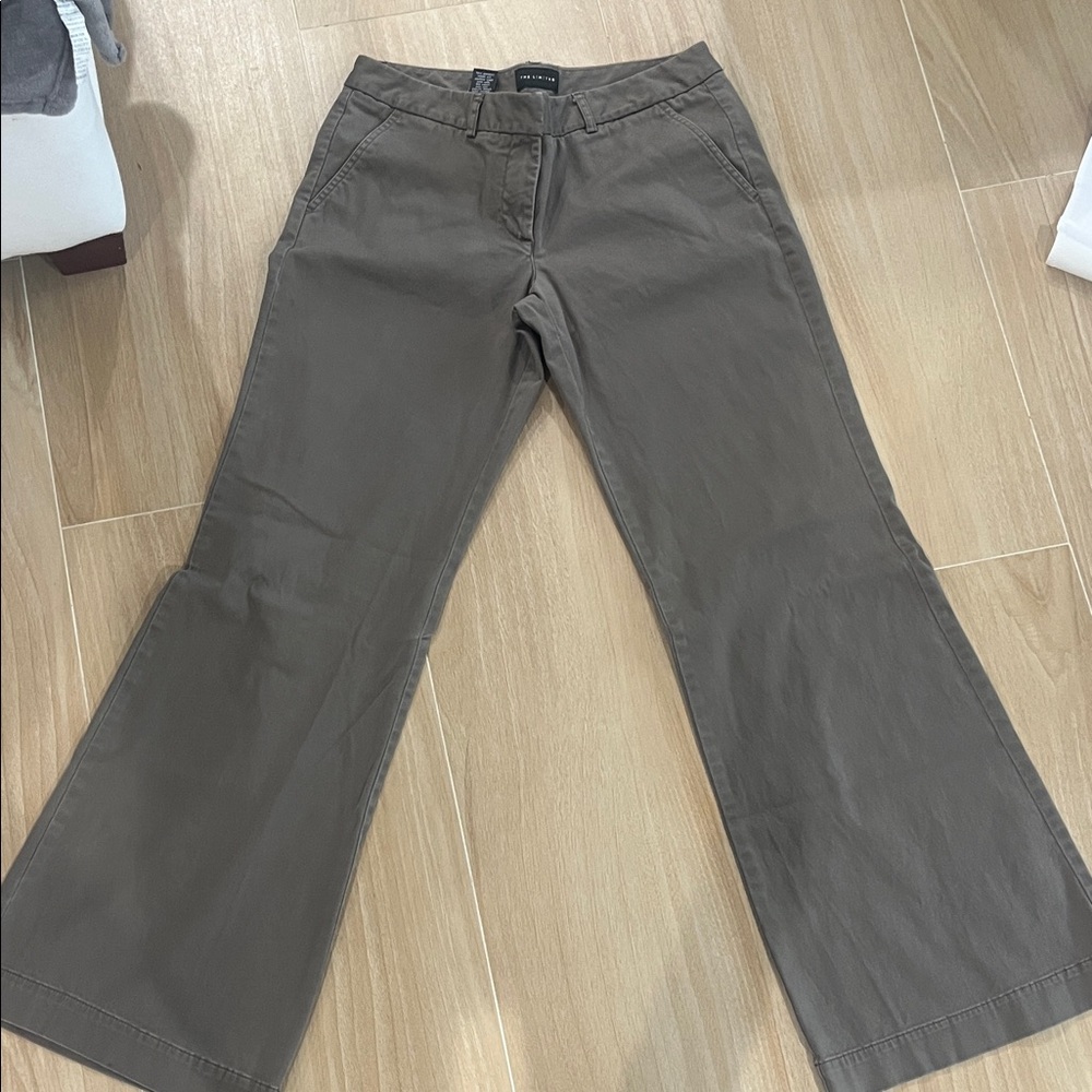 The Limited Wide Leg Pants in Brown